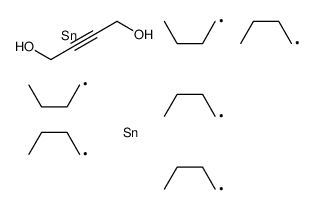 2,3-bis(tributylstannyl)but-2-ene-1,4-diol Structure