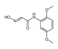 N-(2,5-dimethoxyphenyl)-2-(hydroxyimino)acetamide Structure