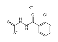 potassium 2-(2-chlorobenzoyl)hydrazinecarbodithioate Structure