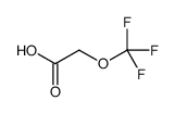 (Trifluoromethoxy)acetic acid structure