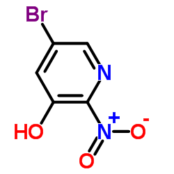 5-溴-2-硝基-3-羟基吡啶结构式