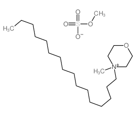 4-hexadecyl-4-methyl-1-oxa-4-azoniacyclohexane; sulfooxymethane结构式