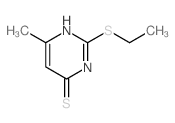 2-乙基磺酰基-6-甲基-1H-嘧啶-4-硫酮结构式