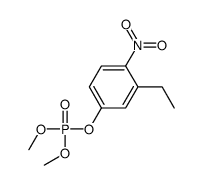 (3-ethyl-4-nitrophenyl) dimethyl phosphate结构式