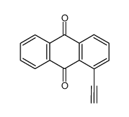1-ethylnylanthraquinone结构式