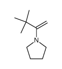 1-(1-tert-butyl-vinyl)-pyrrolidine Structure