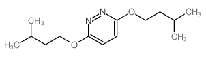 3,6-bis(3-methylbutoxy)pyridazine结构式