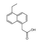 1-Naphthaleneaceticacid,5-ethyl-(9CI)结构式