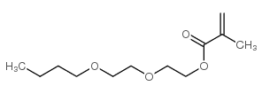 甲基丙烯酸丁氧基二甘醇酯结构式