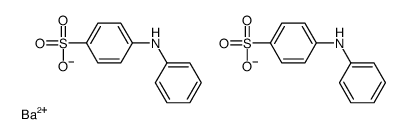 Barium bis(4-anilinobenzenesulfonate) Structure