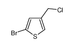 2-Bromo-4-chloromethyl-thiophene Structure