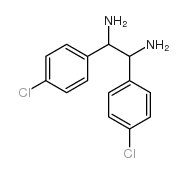1,2-双(4-氯苯基)乙烷-1,2-二胺结构式
