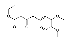 3-(3,4-二甲氧基苯基)-3-氧丁酸乙酯结构式