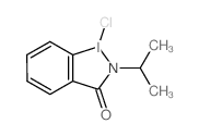 9-chloro-8-propan-2-yl-9$l^{3}-ioda-8-azabicyclo[4.3.0]nona-1,3,5-trien-7-one结构式
