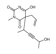 4'-hydroxymethohexital结构式