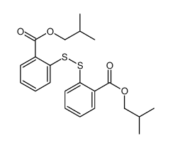 diisobutyl 2,2'-dithiobisbenzoate Structure