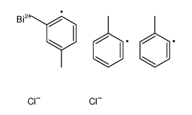 dichloro-(2,4-dimethylphenyl)-bis(2-methylphenyl)bismuth结构式