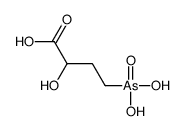 4-arsono-2-hydroxybutanoic acid结构式