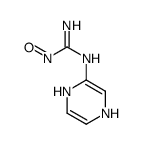 2-(1,4-dihydropyrazin-2-yl)-1-oxoguanidine结构式