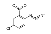Benzene, 1-azido-4-chloro-2-nitro结构式