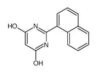 6-HYDROXY-2-(1-NAPHTHALENYL)-4(3H)-PYRIMIDINONE结构式