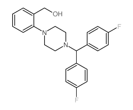 2-{4-[双(4-氟苯基)甲基]哌嗪}苄醇图片