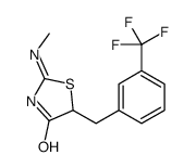 2-(methylamino)-5-[[3-(trifluoromethyl)phenyl]methyl]-1,3-thiazol-4-one Structure