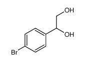 1-(4-Bromophenyl)ethane-1,2-diol Structure