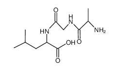 (+-)-N-(N-L-alanyl-glycyl)-DL-leucine结构式