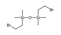 2-bromoethyl-[2-bromoethyl(dimethyl)silyl]oxy-dimethylsilane Structure