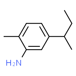 o-Toluidine,5-sec-butyl- (7CI) structure