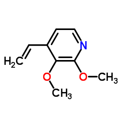 2,3-二甲氧基异烟醛结构式