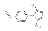 4-(2,5-Dimethyl-1H-pyrrol-1-yl)benzenecarbaldehyde Structure