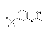N-[3-methyl-5-(trifluoromethyl)phenyl]acetamide Structure