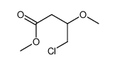 methyl 4-chloro-3-methoxybutanoate Structure