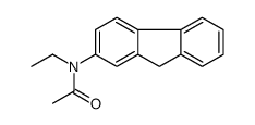 N-ethyl-N-(9H-fluoren-2-yl)acetamide Structure