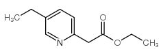 ethyl 2-(5-ethylpyridin-2-yl)acetate结构式