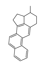 3-methyl-1,2,2a,3,4,5-hexahydro-benz[j]aceanthrylene结构式