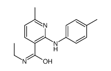 N-ethyl-6-methyl-2-(4-methylanilino)pyridine-3-carboxamide Structure