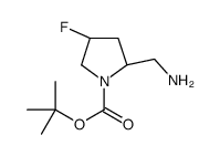 (2S,4S)-2-(氨基甲基)-4-氟吡咯烷-1-羧酸叔丁酯图片