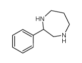 2-苯基-[1,4]二氮杂环庚烷结构式