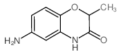 6-氨基-2-甲基-4H-苯并[1,4]噁嗪-3-酮结构式