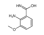 3-甲氧基-2-氨基苯甲酰胺结构式