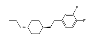 1,2-Difluoro-4-[2-(4-propyl-cyclohexyl)-ethyl]-benzene Structure