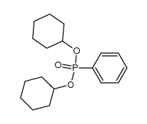 dicyclohexyl phenylphosphonate结构式