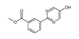 3-(5-羟基嘧啶-2-基)苯甲酸甲酯结构式