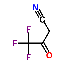 4,4,4-Trifluoro-3-oxobutanenitrile Structure