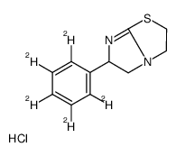 Tetramisole-d5 Hydrochloride Structure