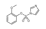 2-methoxyphenyl 1H-imidazole-1-sulfonate结构式