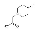 2-(4-fluoropiperidin-1-yl)acetic acid结构式